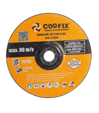 Disco abrasivo de corte liso CFA-27001FS