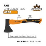 Hacha con mango de fibra CFH-C05001-600