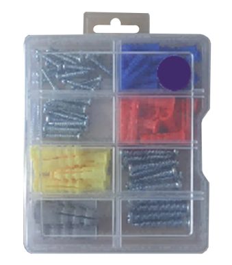 Juego de tornillos y anclajes XY01